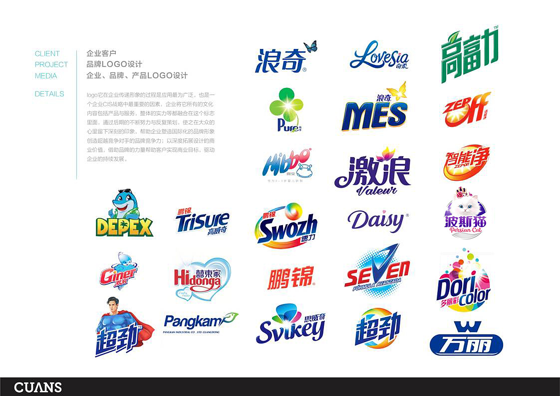 傳獅品牌設(shè)計(jì) 日化行業(yè)Logo設(shè)計(jì)與平面視覺如何深化企業(yè)形象策劃